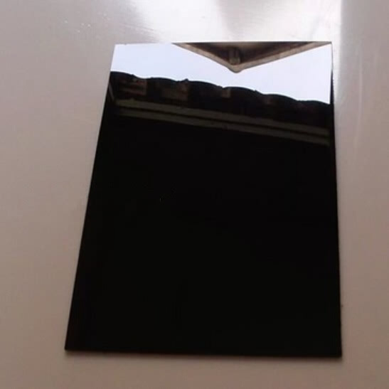 Acrylic Glass Sheets - Glossy Black - Thickness: 1.5mm